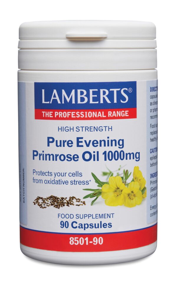 Teunisbloemolie 1000mg (pure evening primrose)