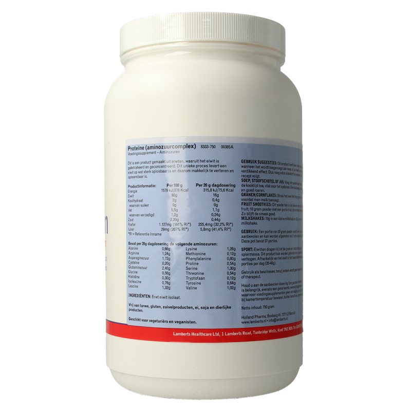 Pea proteine poeder - Afbeelding 5