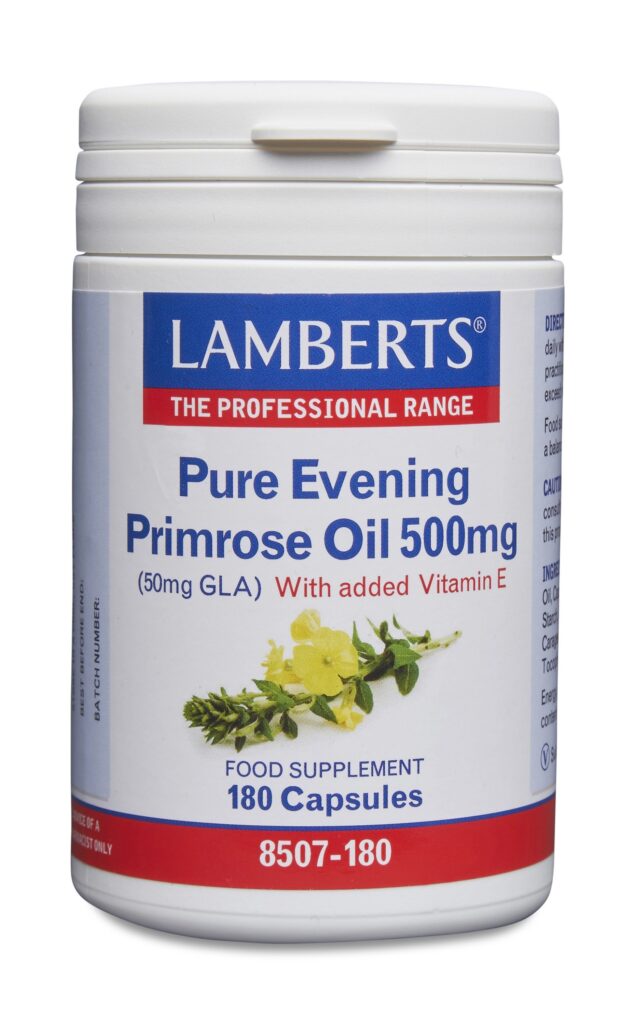 Teunisbloemolie 500mg (pure evening primrose oil)