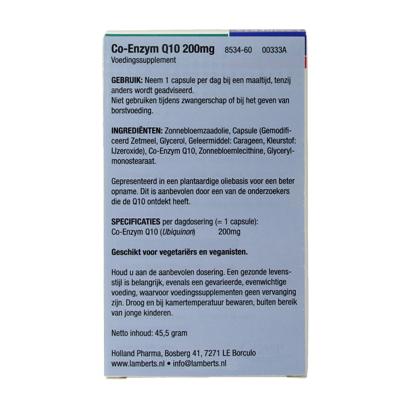 Co enzym Q10 200mg - Afbeelding 3