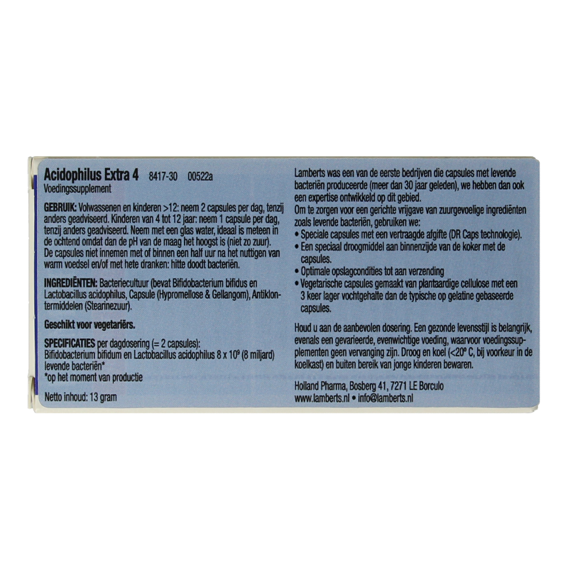 Acidophilus Extra 4 - Afbeelding 4