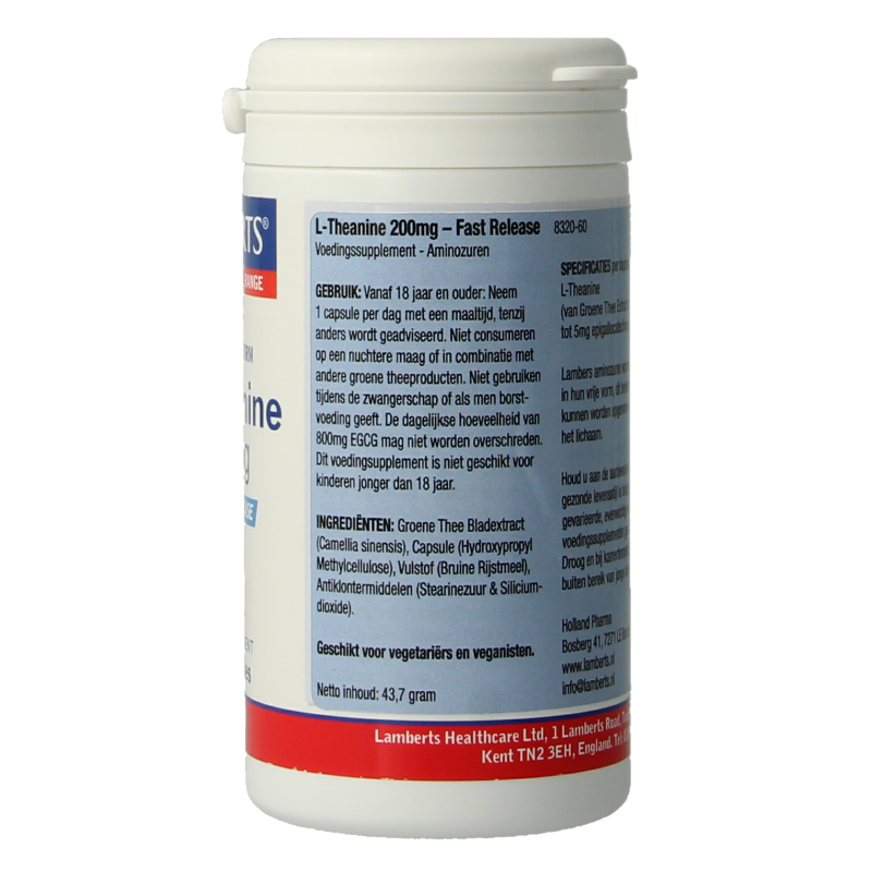 L-Theanine 200mg - Afbeelding 4