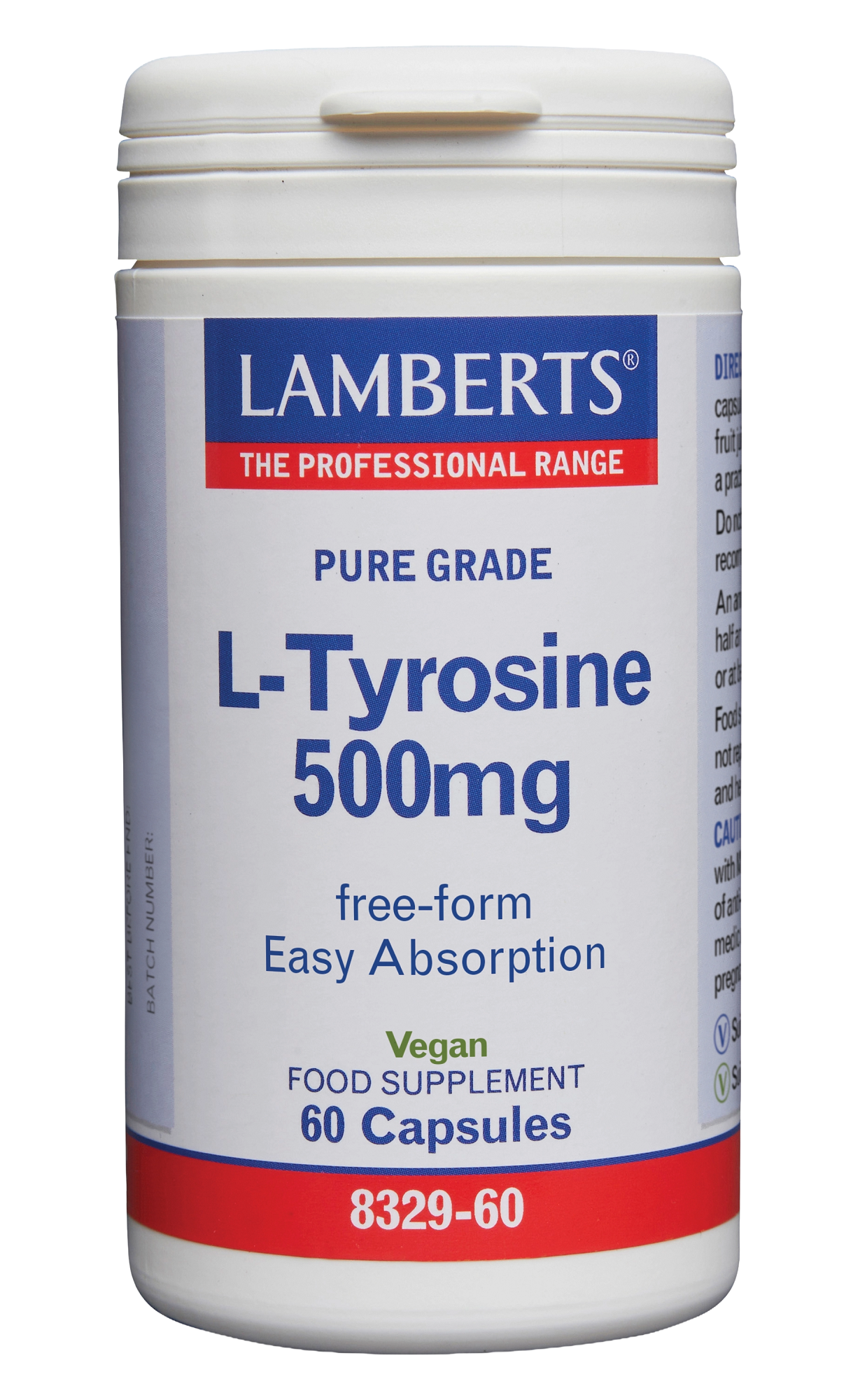 L-Tyrosine 500mg