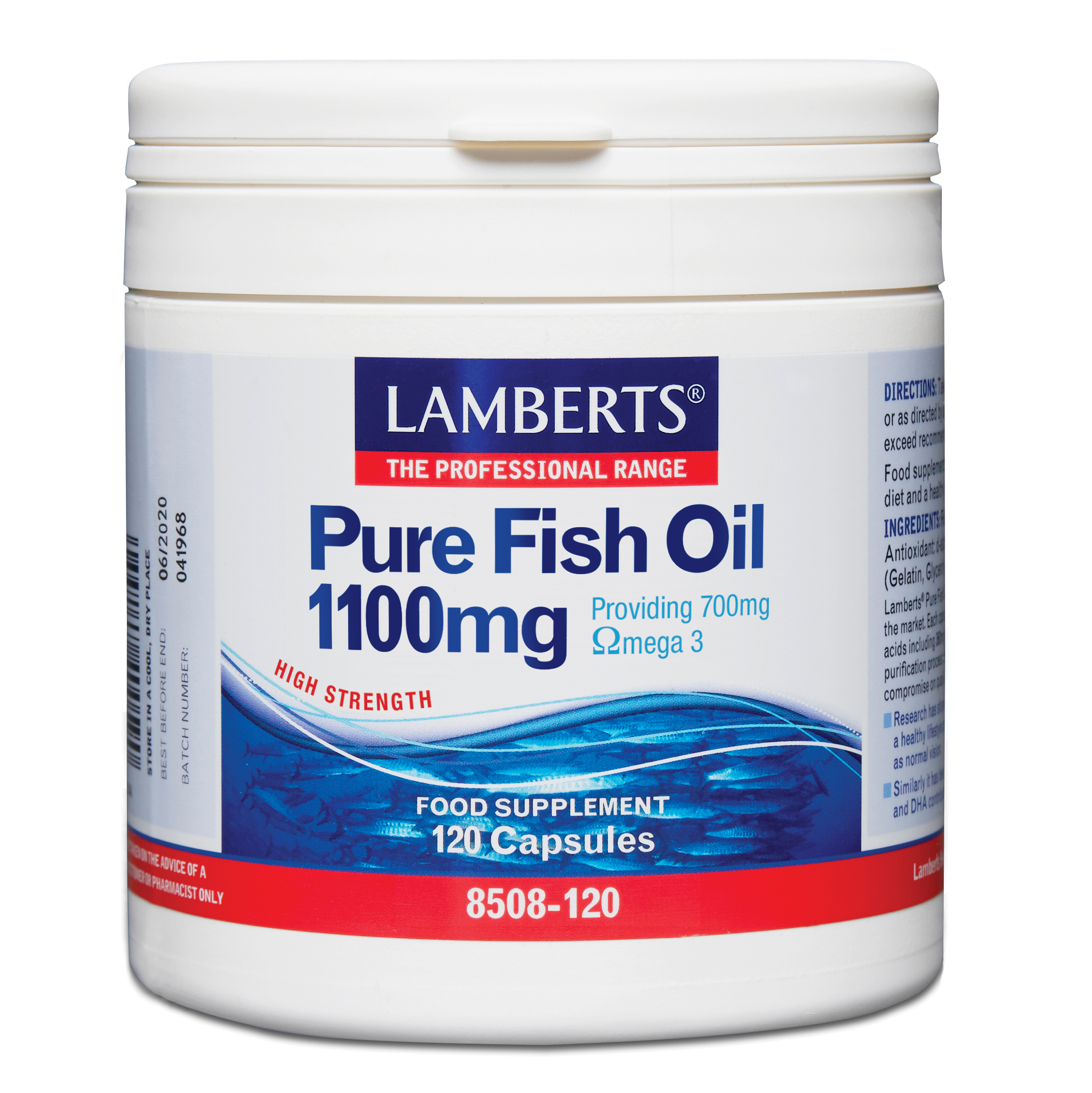 Pure visolie 1100mg omega 3