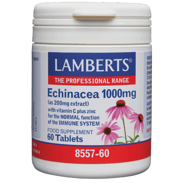 Echinacea 1000mg met zink en vitamine C