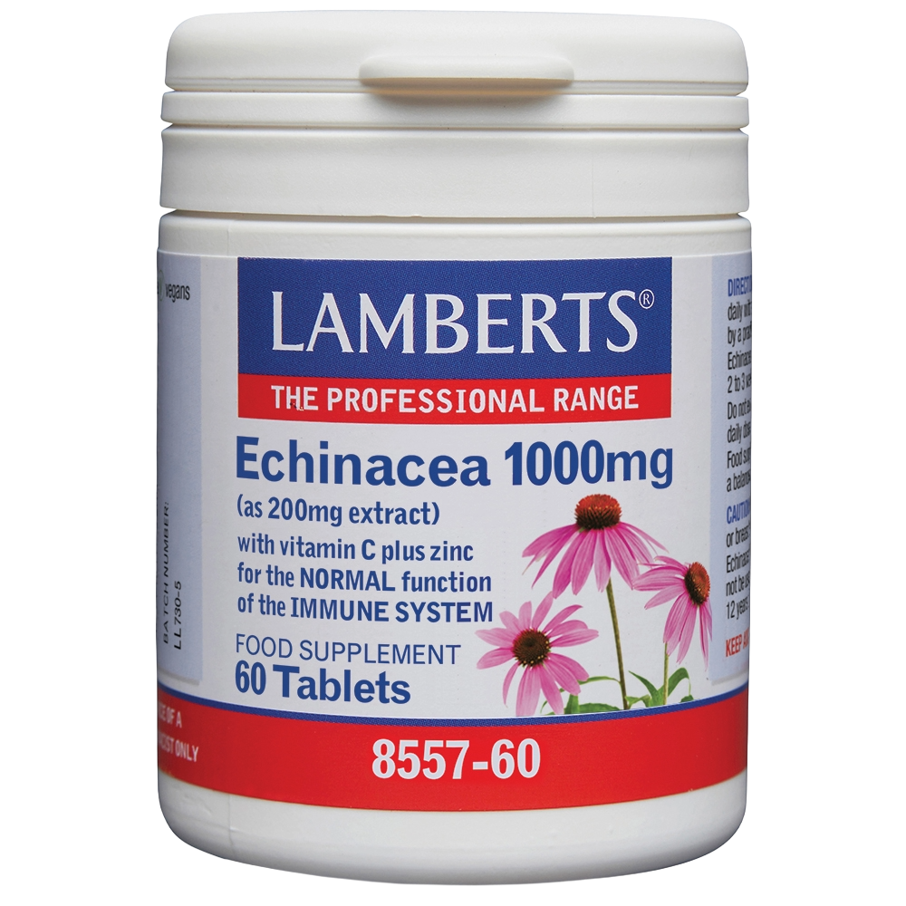 Echinacea 1000mg met zink en vitamine C